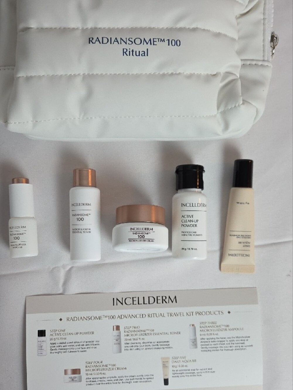 Radiansome 100 Ritual Travel Kit - White - Picture 4 of 13